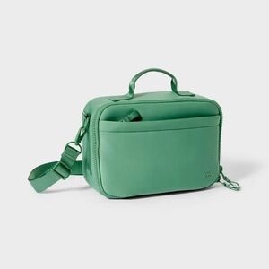 All In Motion Faux Neoprene Lunch Tote - Sage Green